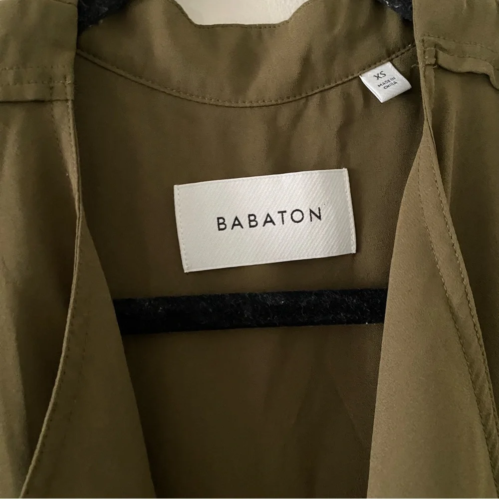 Babaton Flowy Trench Coat - Picture 3 of 9